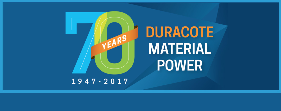 70 years of Duracote Material Power
